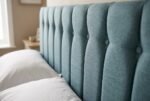 The Capricorn Headboard fabric and design close-up