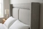 The Moana Headboard fabric and design close-up