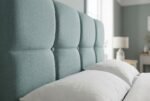 The Sophia Headboard fabric and design close-up